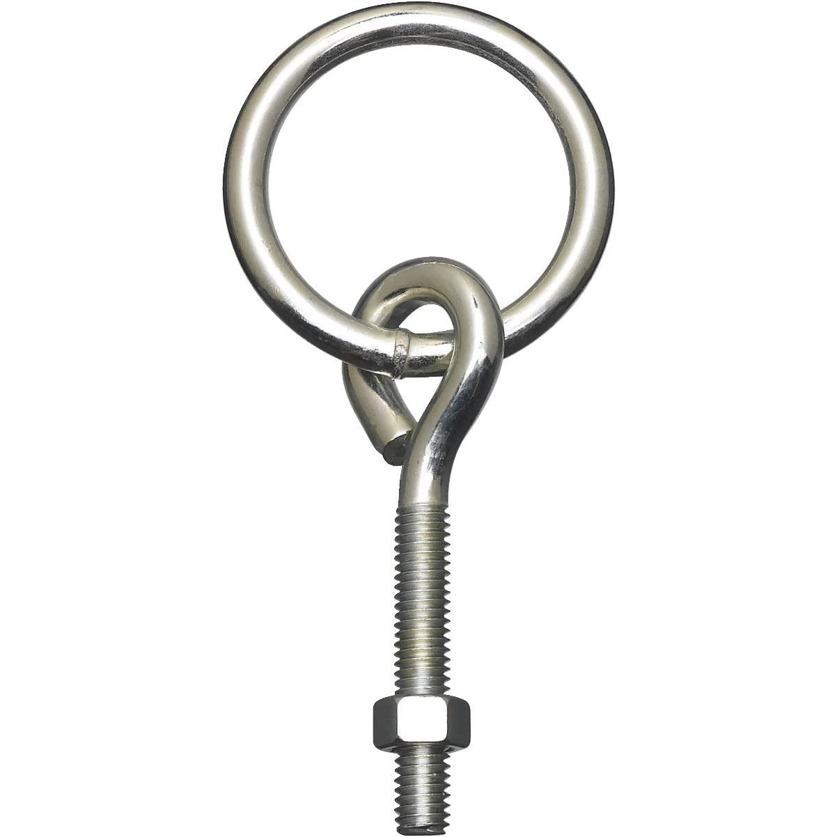 National 3/8 In. x 3-3/4 In. Zinc Ring Eye Bolt