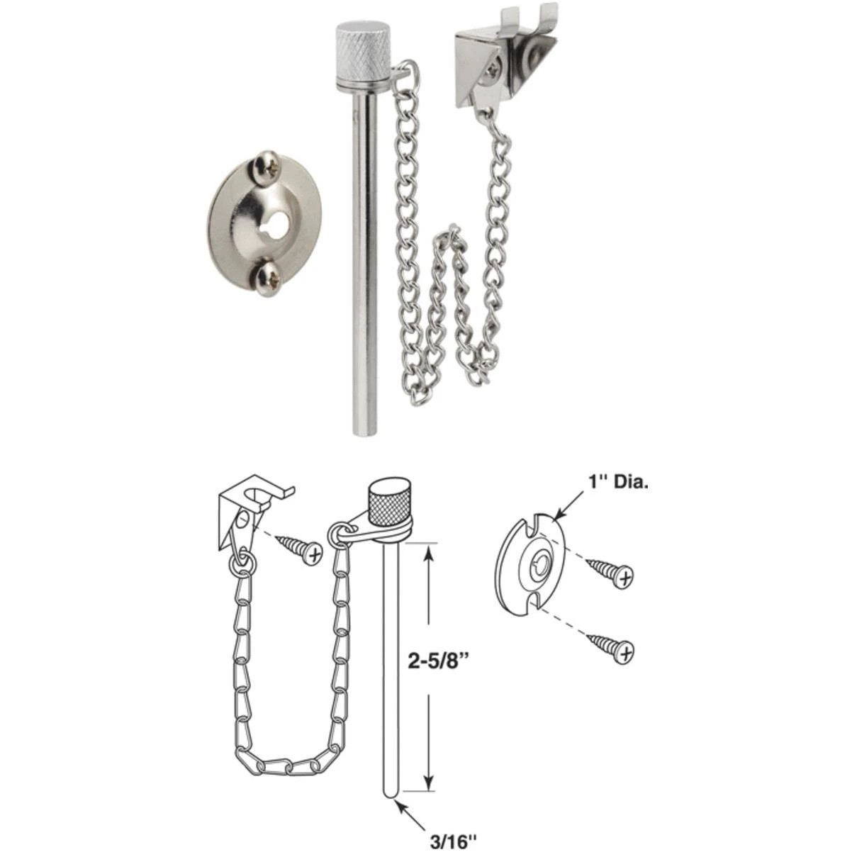 Prime-Line Security Pin Patio Door Lock