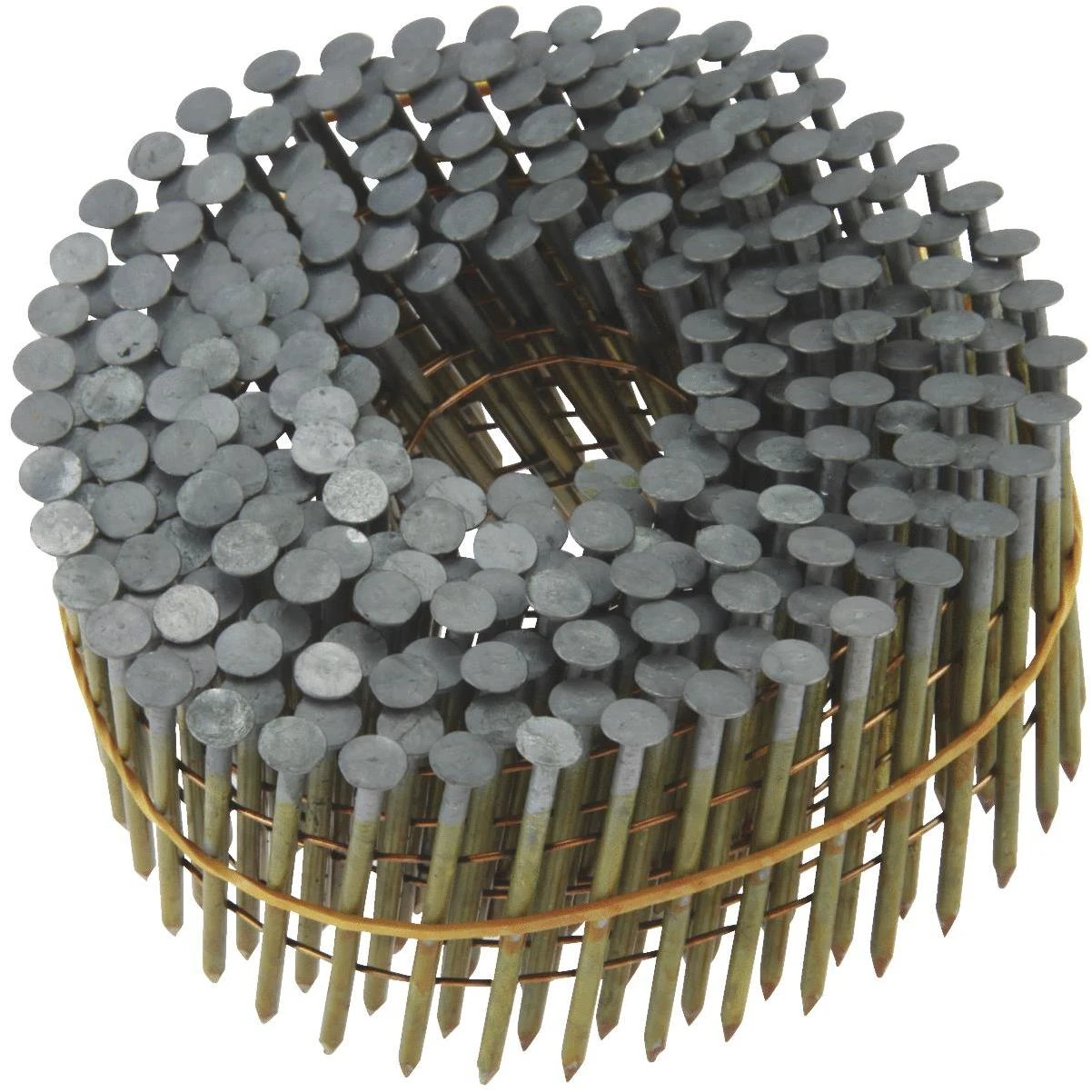 Pro-Fit 2-3/8 In. x .113 In. 15 Degree Wire Weld Brite Ring Shank Coil Framing Nail (3000 Ct.)