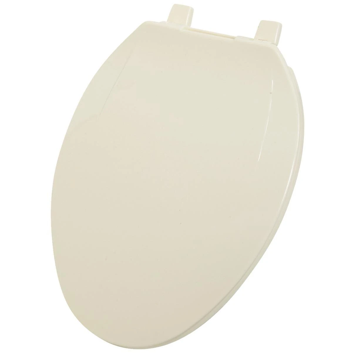 Home Impressions Elongated Closed Front Bone Plastic Toilet Seat