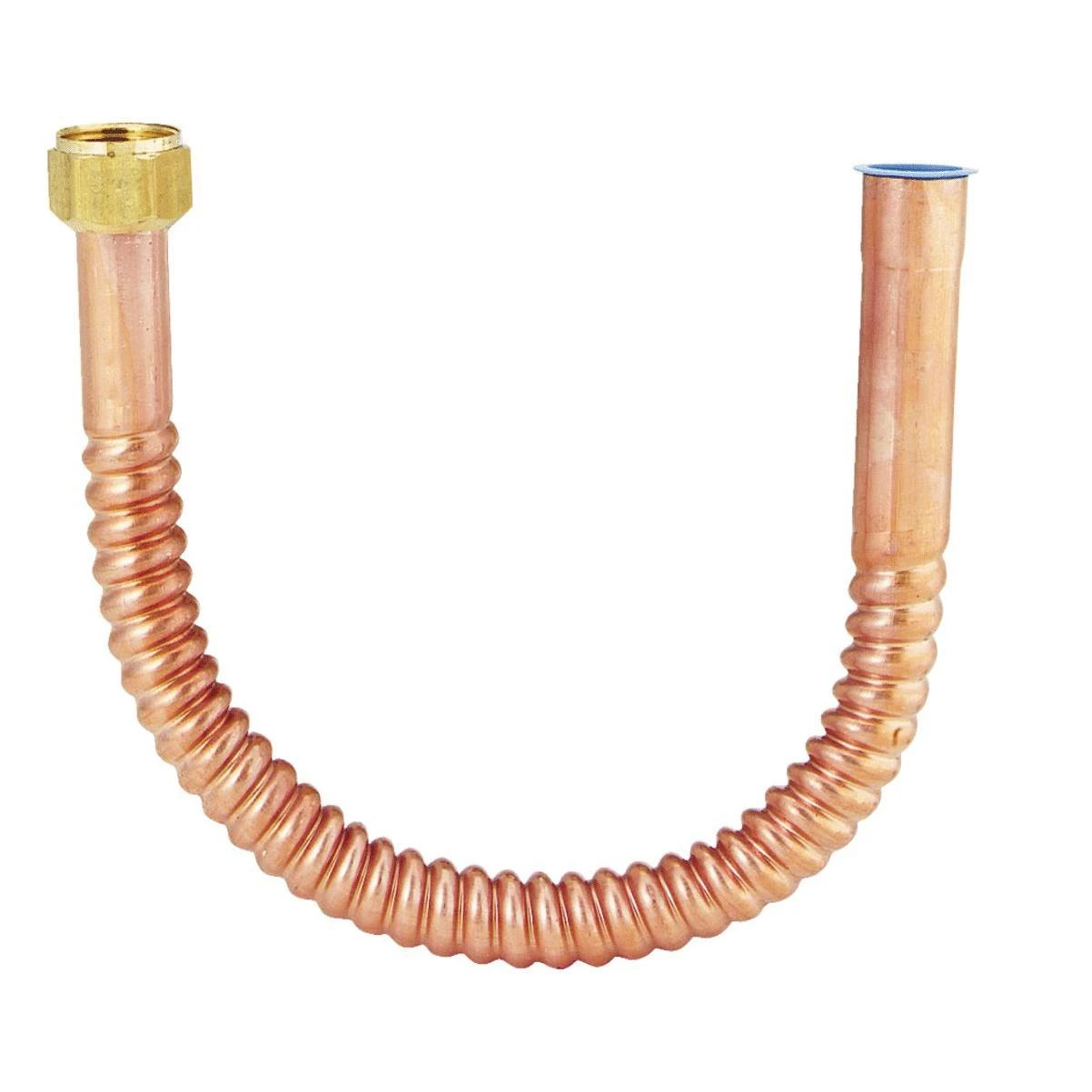 Sioux Chief 3/4 In. FIP X 3/4 In. SWT X 18 In. L Flexible Copper Water Heater Connectors