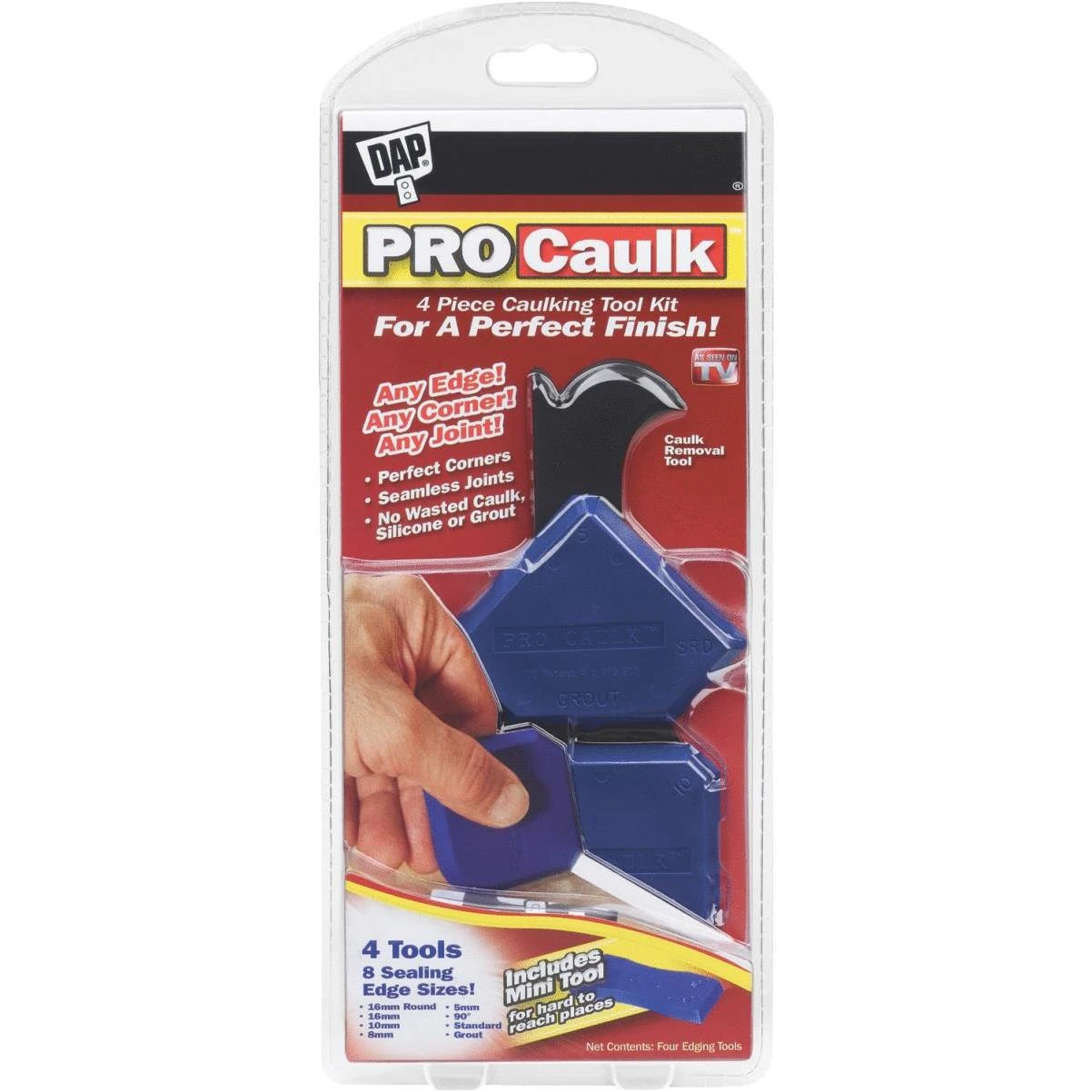 DAP Pro Caulk Tool Kit (4-Piece)