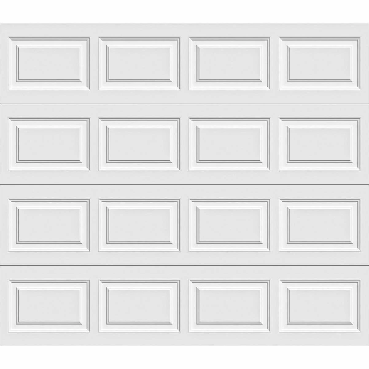 Holmes Gold Series 9 Ft. W x 7 Ft. H White Insulated Steel Garage Door w/EZ-Set Torsion Spring