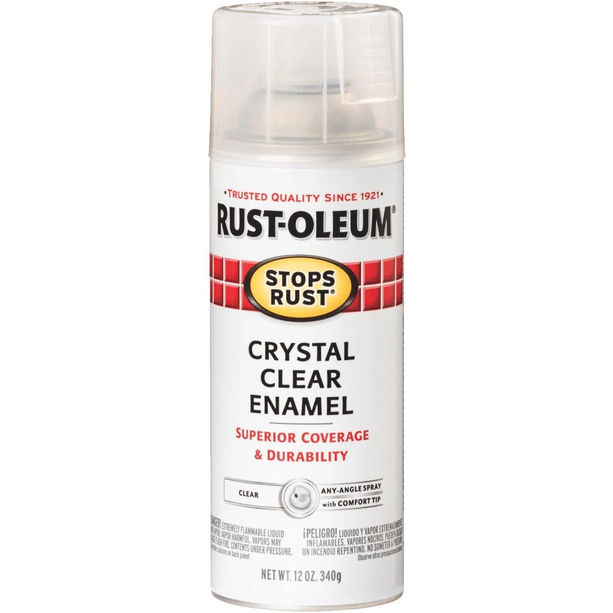 Rust-Oleum Stops Rust Clear Gloss 12 Oz. Anti-Rust Spray Paint