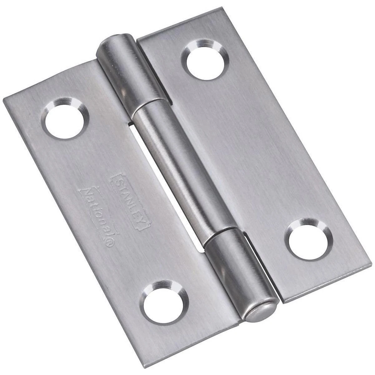 National 2 In. Stainless Steel Narrow Tight-Pin Hinge (2-Pack)