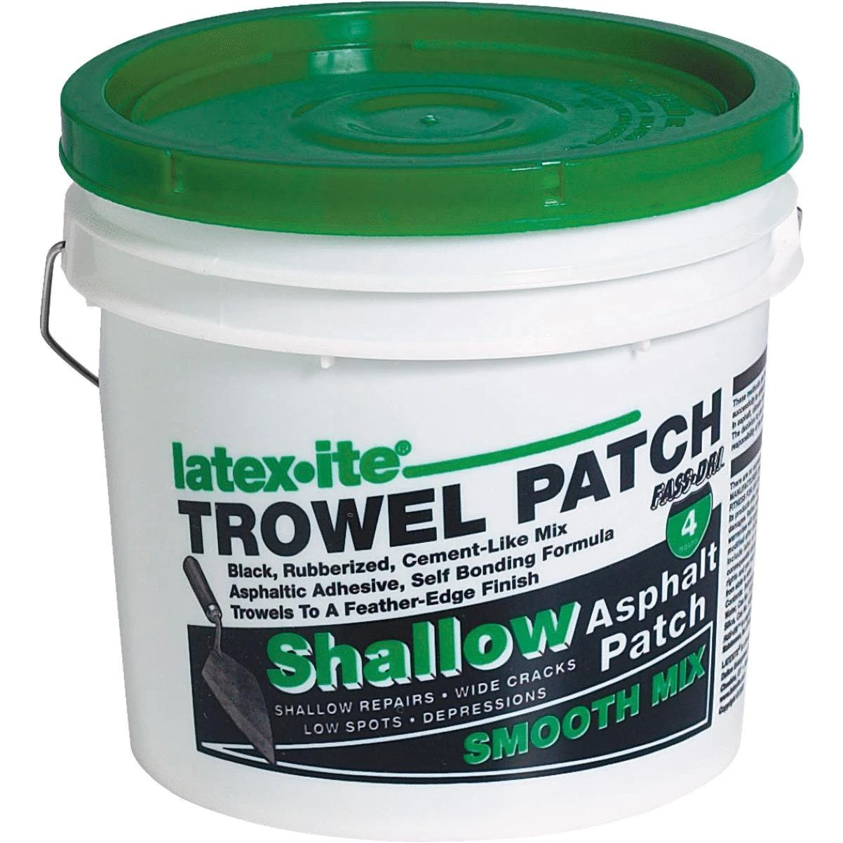 Latex-ite Trowel Patch 2 Gal. Trowel Asphalt Patch