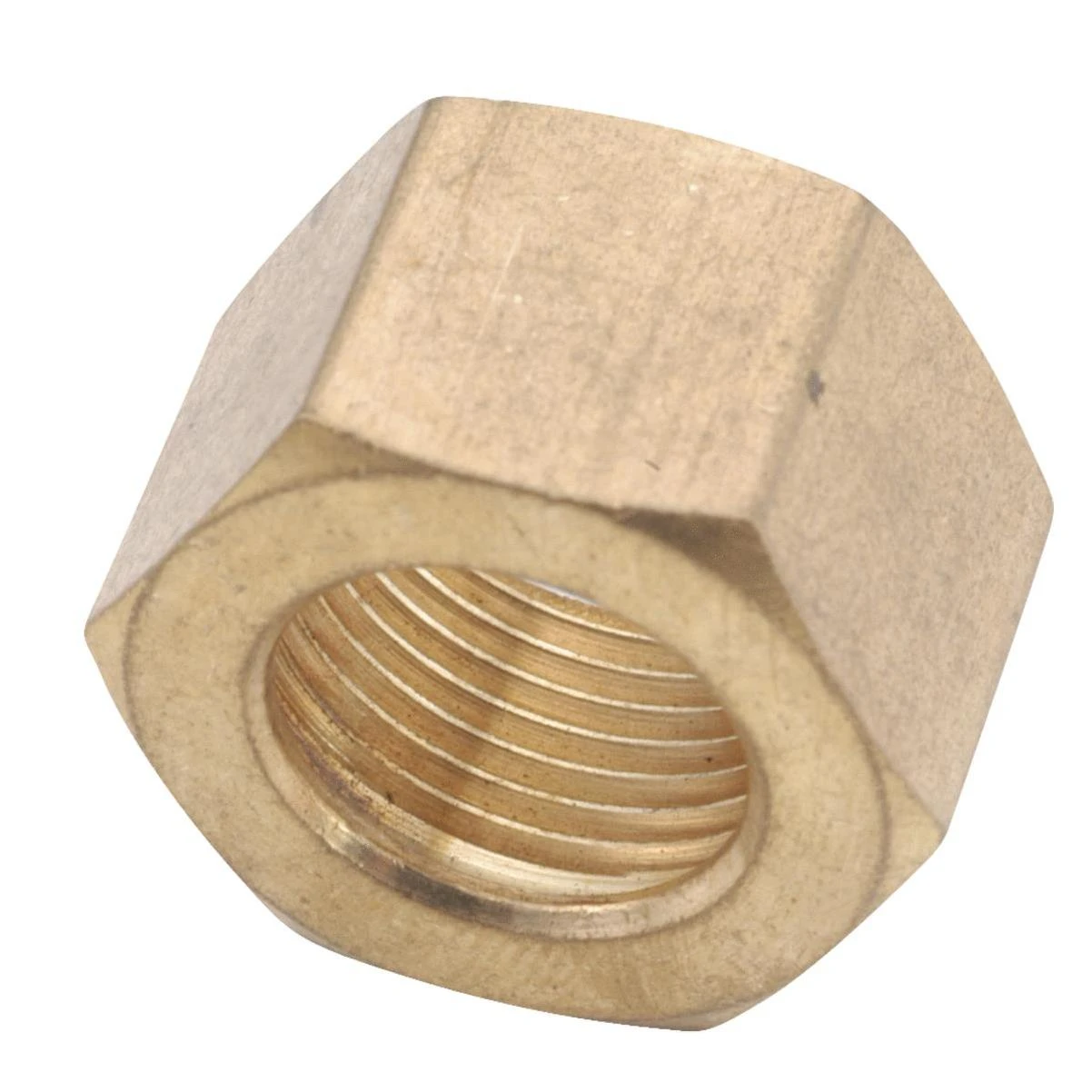 Anderson Metals 3/8 In. Brass Compression Nut (50-Pack)