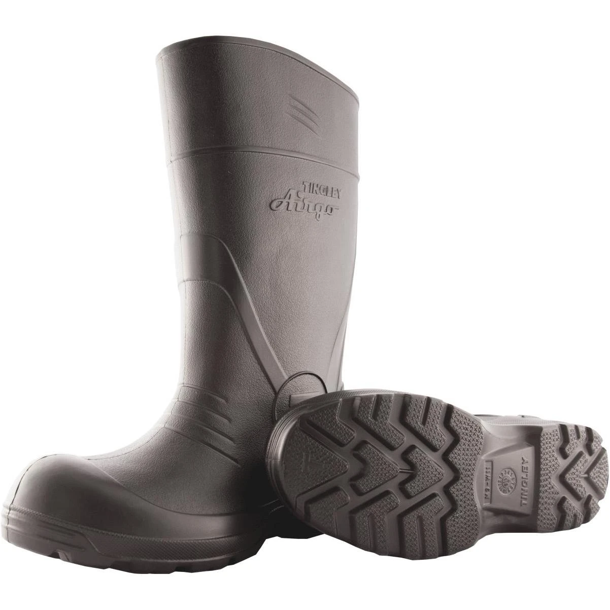 Tingley Airgo Men's Size 7 Black Rubber Boot