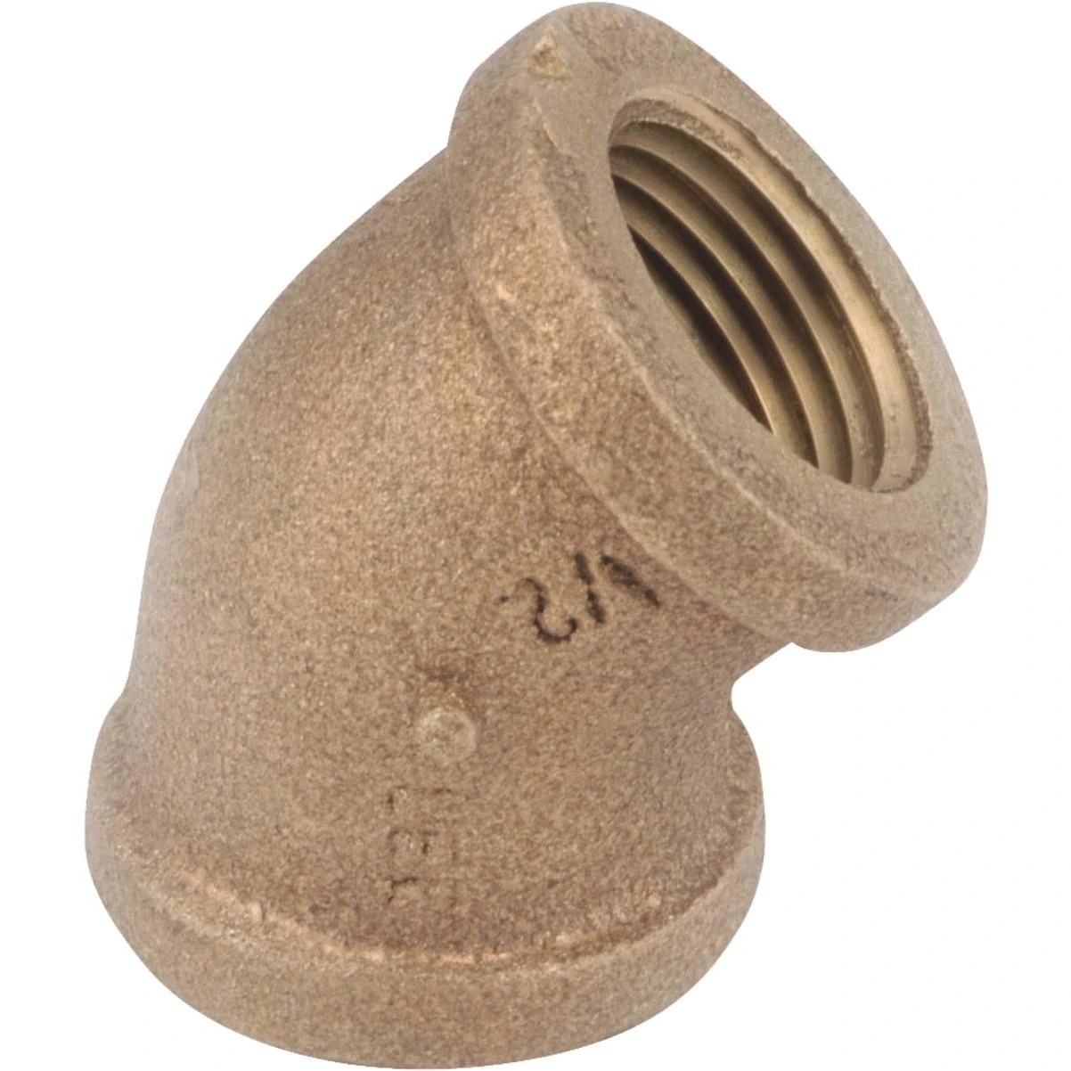 Anderson Metals 3/4 In. 45 Deg. Red Brass Elbow (1/8 Bend)