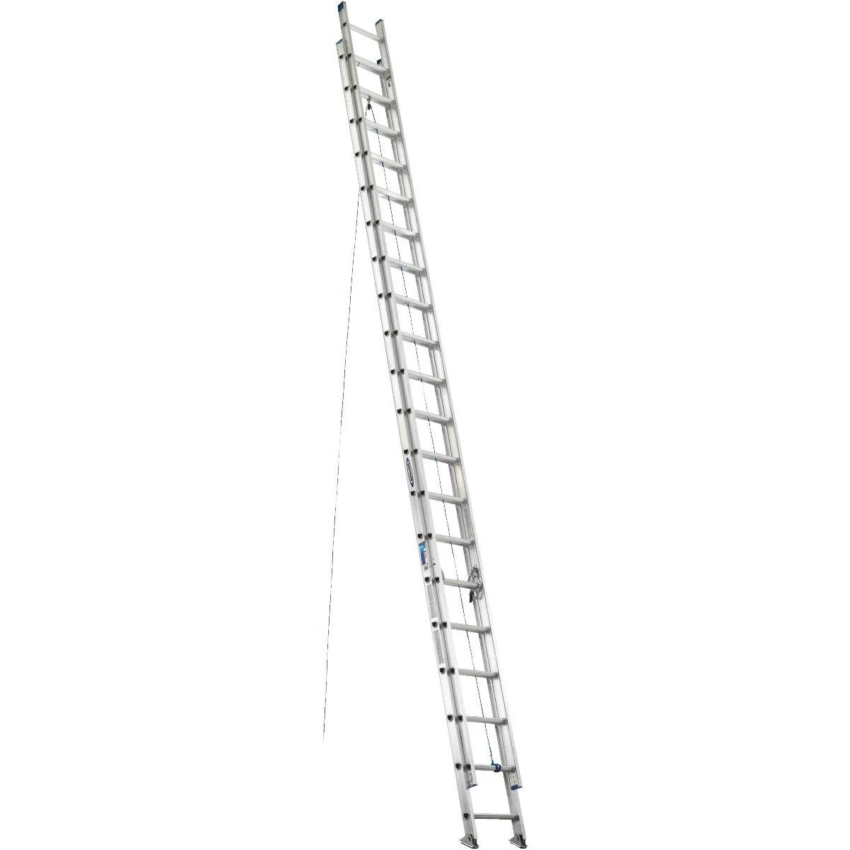 40 ft. Aluminum Extension Ladder with 250 lb. Load Capacity Type I Duty Rating