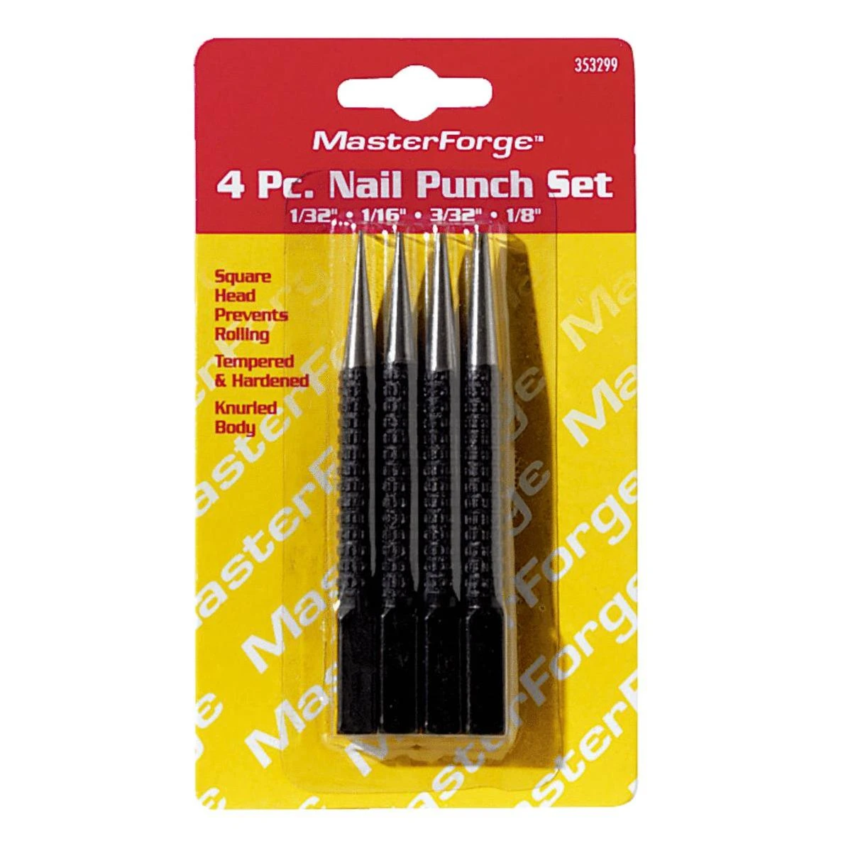 Do it Tempered Steel Nail Set (4-Piece)