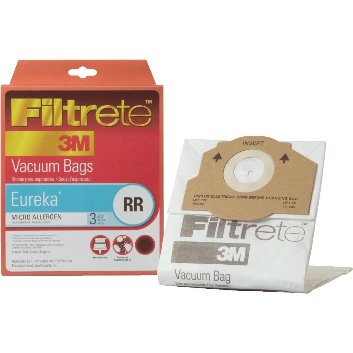 3M Filtrete Eureka Type RR Micro Allergen Vacuum Bag (3-Pack)