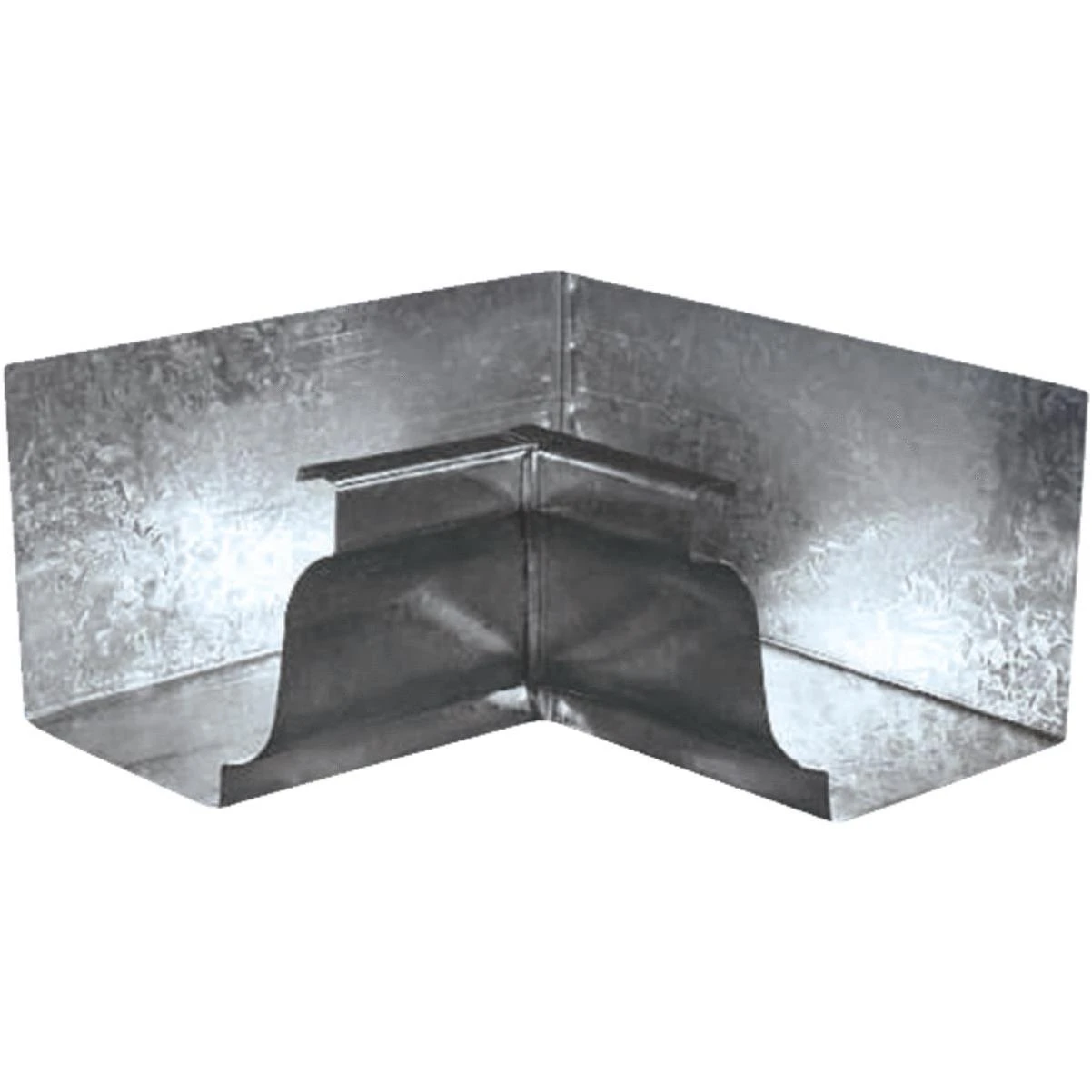 Amerimax 5 In. Galvanized Mitre Gutter Inside Corner