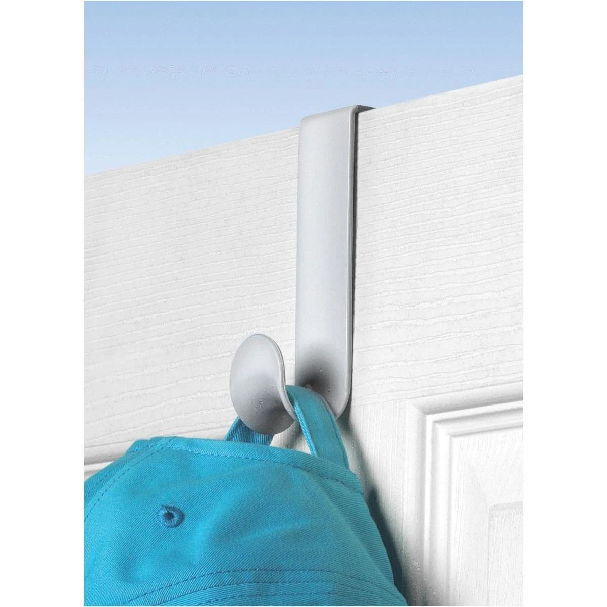 Spectrum White Plastic Over-The-Door Hook 4-3/4 In.