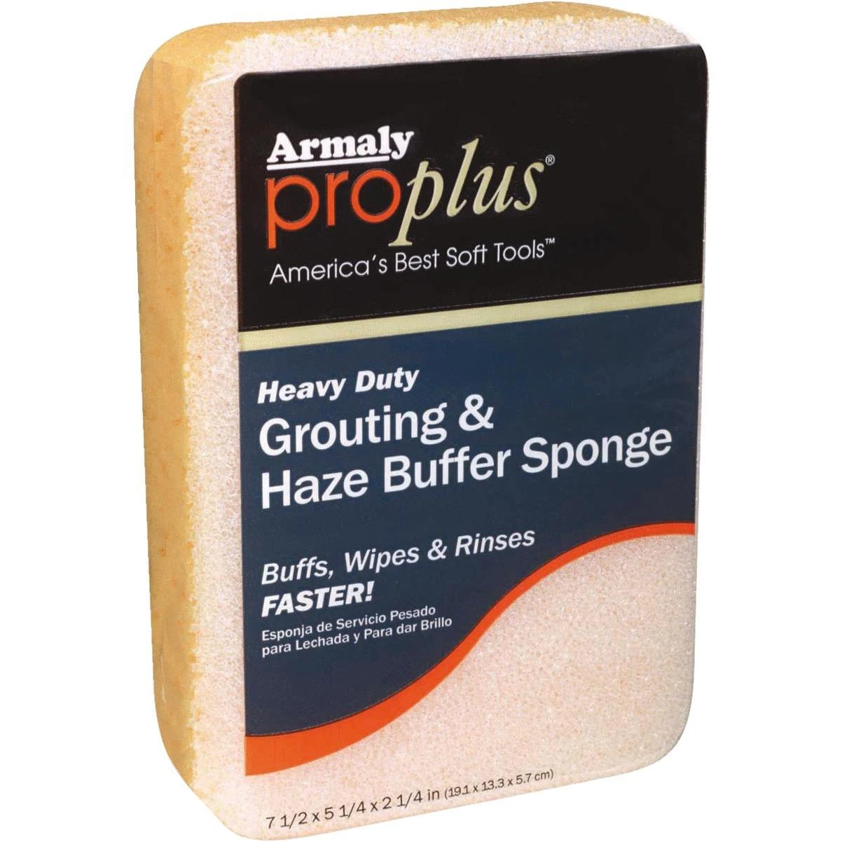 Armaly ProPlus 7-1/2 In. L Haze Buffer & Grout Sponge