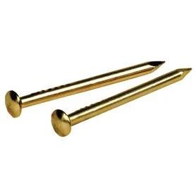 Hillman 2-oz 18-Gauge 0.75-in Brass-Plated Furniture Nails