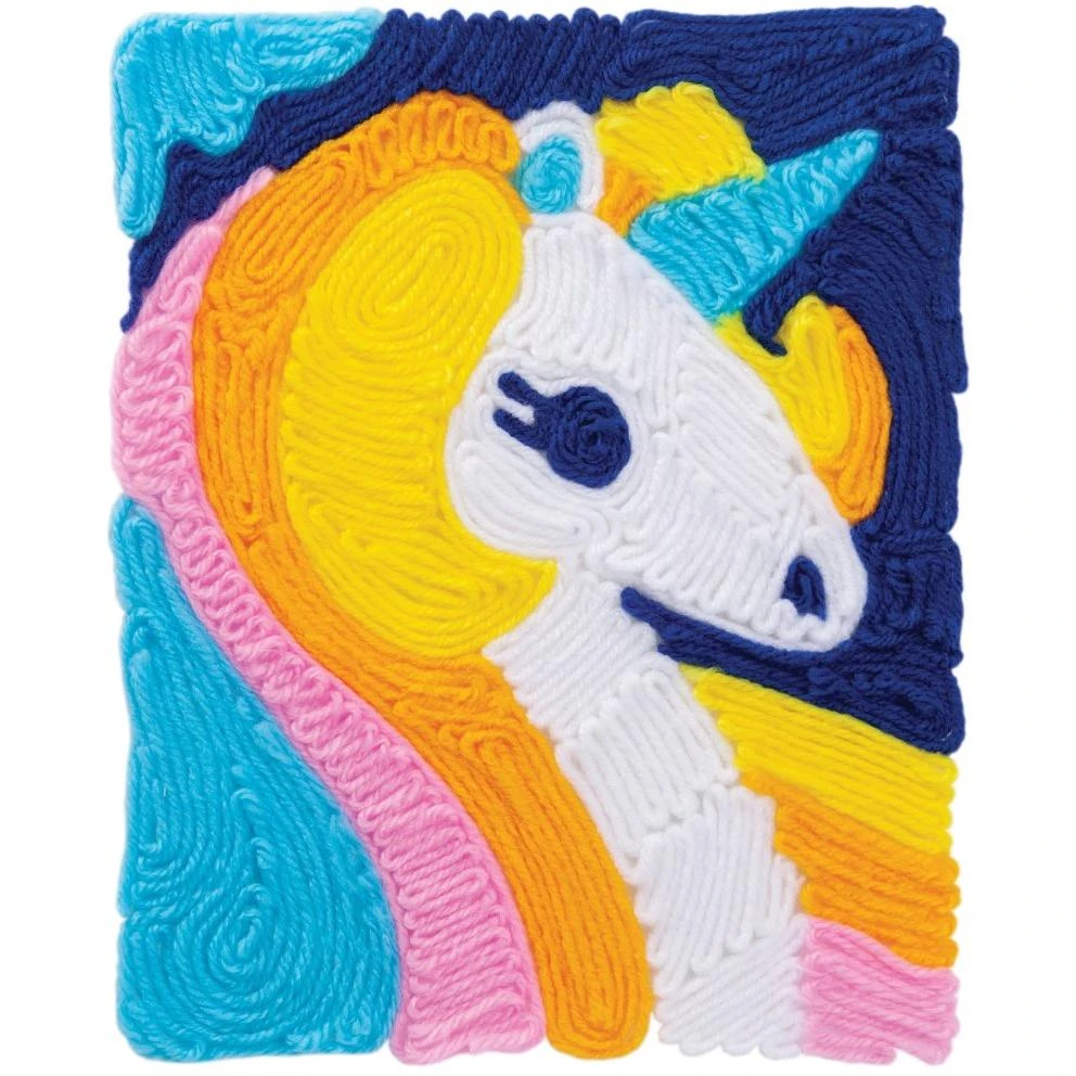Y'art Unicorn Craft Kit - Create Colorful Yarn Masterpieces