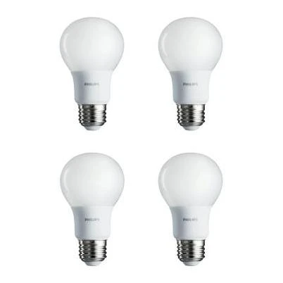 Philips 40W Equivalent Soft White A19 Medium LED Light Bulb (4-Pack)