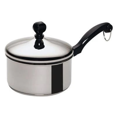 Classic Series 1 Qt. Stainless Steel Saucepan with Lid