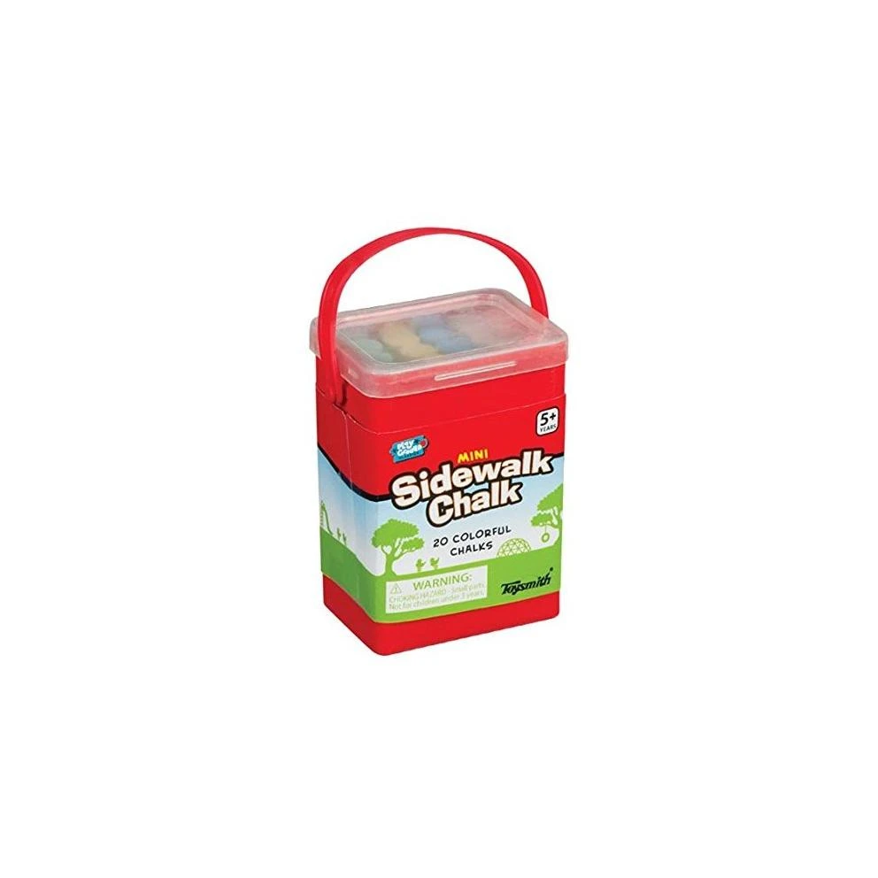 Mini Sidewalk Chalk Tub - 20 Pieces
