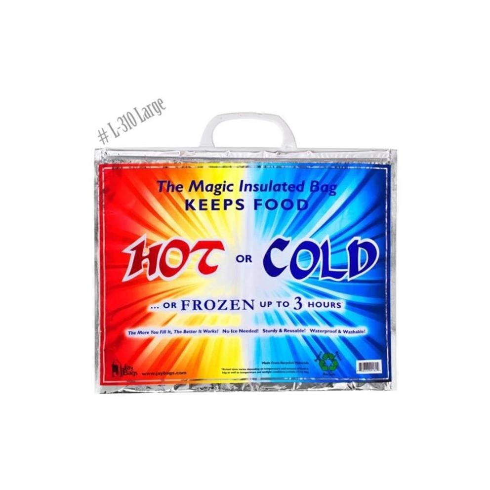 Jay Bags L310 Large Thermal Food Bag 20 X 16 X 7 In. - Hot & Cold