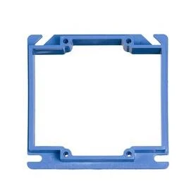 Carlon Square PVC 2 gang Box Cover For Use with 1/2 in. Dry Wall