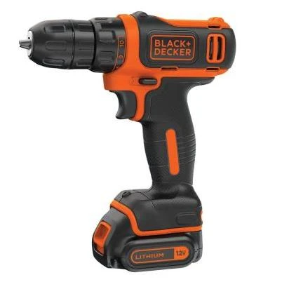 Black & Decker 12-Volt MAX Lithium-Ion 3/8 In. Cordless Drill Kit