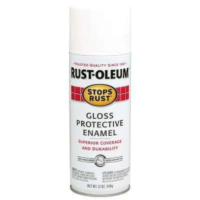 Rust-Oleum Stops Rust Gloss White 12 Oz. Anti-Rust Spray Paint