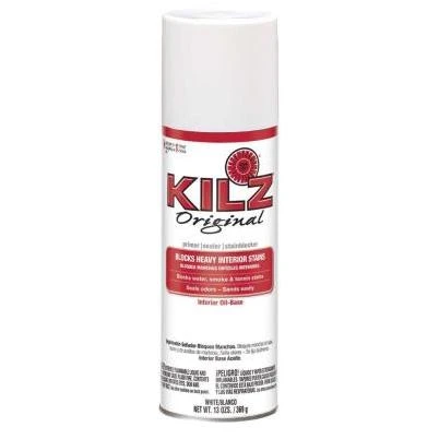 KILZ Original White Flat Oil-Based Aerosol Primer/Sealer 13 oz