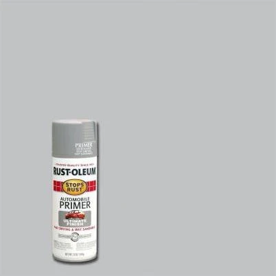 Stops Rust Automotive Primer Spray, Light Gray, 12-oz.