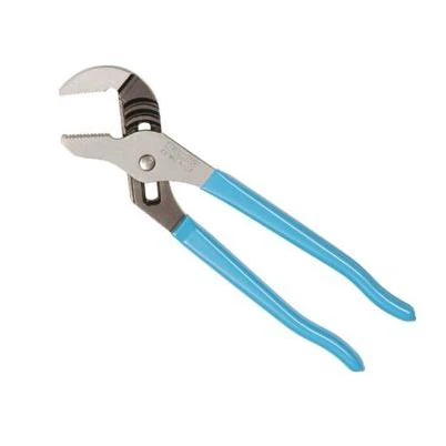 Channellock 430 Tongue and Groove Plier, 10 in OAL, 2 in Jaw Opening, Blue Handle, Cushion-Grip Handle, 1.38 in L Jaw