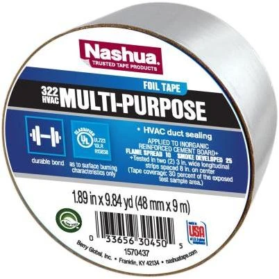 Foil Tape, 1.89 In. x 10-Yds.