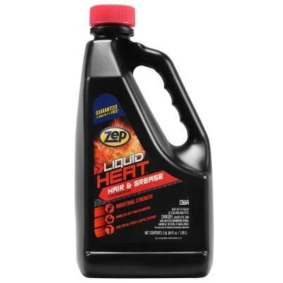 Zep Liquid Heat Gel Drain Opener 64 oz