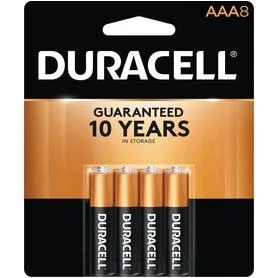 Duracell CopperTop AAA Alkaline Battery (8-Pack)