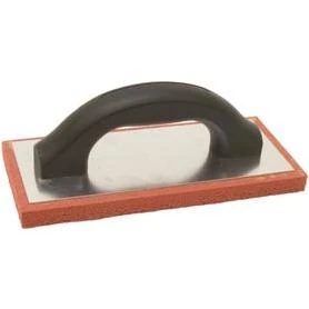 Marshalltown RRF94C Masonry Float, 9 in L Blade, 4 in W Blade, 5/8 in Thick Blade, Coarse Rubber Blade, Plastic Handle