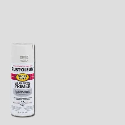 Rust-Oleum 12 Oz. White Clean Metal Spray Primer