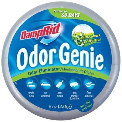 DampRid Odor Genie 8 Oz. Clean Meadows Solid Air Freshener