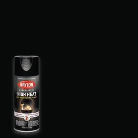 Krylon Flat Black 12 Oz. High Heat Spray Paint