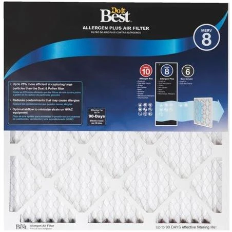 Do it Best Pinch Pleat Furnace Filter - Pack of 12