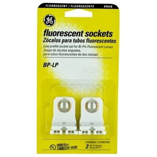 Philips Long Tombstone Medium Bi-Pin T8/T12 Fluorescent Lampholder (2-Pack)