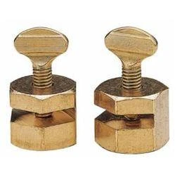 Barnwell Pair Of Brass Stair Gauges For Framing Carpenters Square