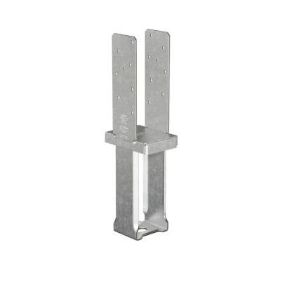4 in. x 6 in. 12-Gauge Standoff Column Base with SDS Screws