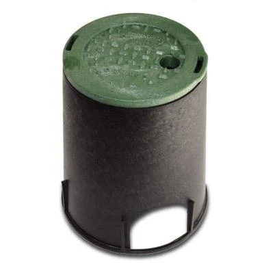 Underground Sprinkler Irrigation Control Valve Box, 6-In.