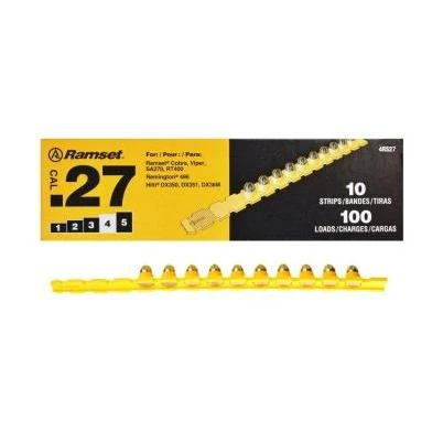 100PK.27 YEL Strip Load