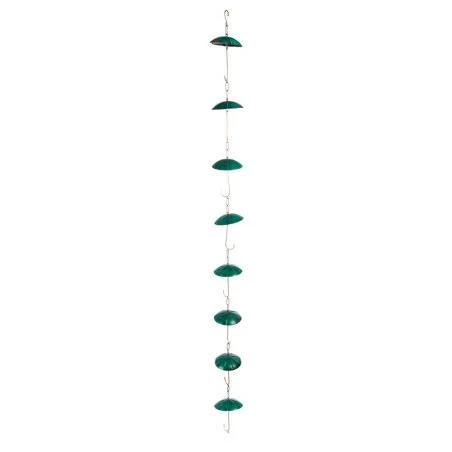 98 H Verdigris Umbrella Rain Chain