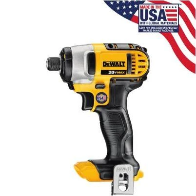 DEWALT 20-Volt MAX Lithium-Ion 1/4 In. Hex Cordless Impact Driver (Bare Tool)