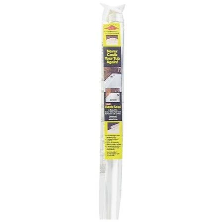 Magic 1-1/4 In. x 64 In. x White Caulk Strip