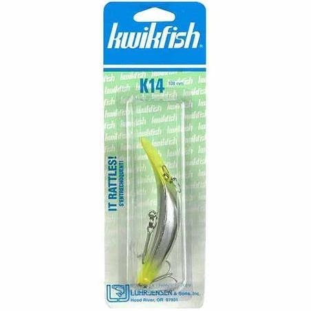 Luhr Jensen Rattle Kwikfish, 4-1/4"