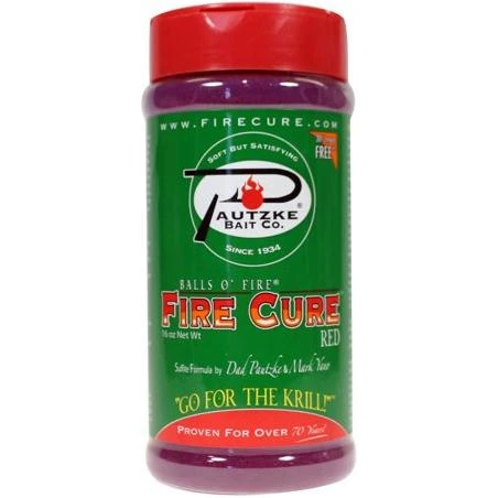 Pautzke Bait Fire Cure (Red, 16-Ounce)