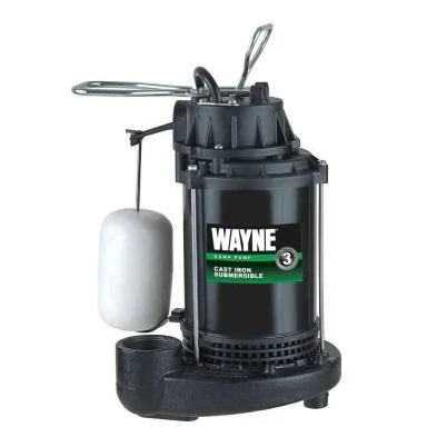 Submersible Sump Pump With Vertical Switch, Cast Iron , .5-HP Motor